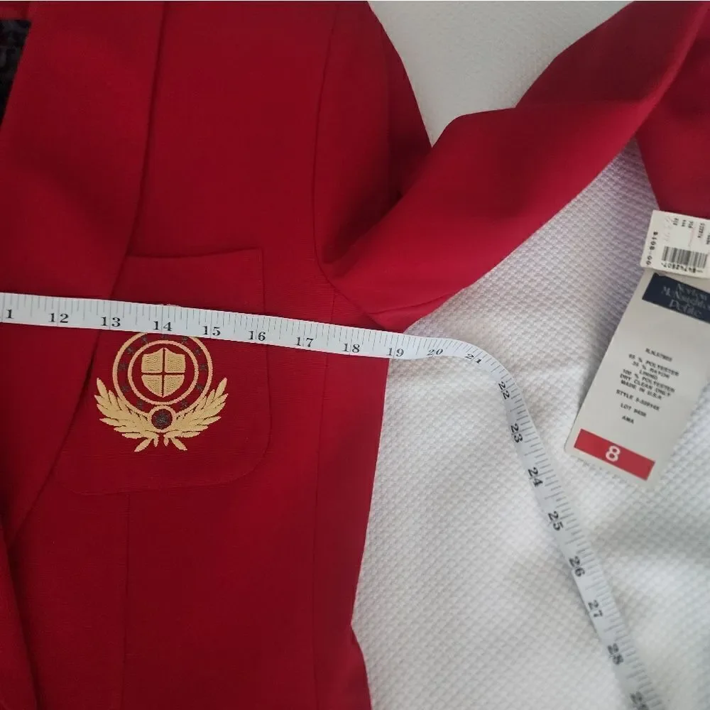 Norton McNaughton Blazer double breasted gold button